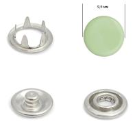 Кнопка рубашечная  (закрытая) 9,5 мм - эмаль 246/1440 шт., цв. ментол
