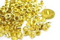 Люверсы №2 4мм нерж. Золото (уп 5000шт) NEW STAR