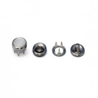 Кнопка рубашечная (декор) нерж 10,5мм жемчужина белая уп. 1440шт