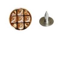 1131-10-HМ Хольнитены, 10мм, цв.золото (упаковка 2000 штук)