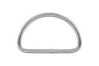 Полукольцо металлическое 20мм цв. никель (уп.1000шт.)