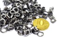 Люверсы №2 4мм нерж. Черный Никель (уп 5000шт) NEW STAR