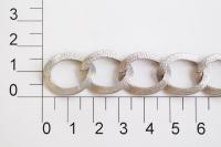 UX 012С цепь алюминий цв. ancient silver (упаковка 10 метров)