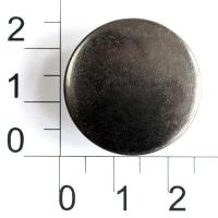 113-HG черный никель пуговица джинсовая 25мм (упаковка 500 штук)