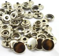 Кнопка 15мм №61 сталь цв. никель (уп 720шт) Strong