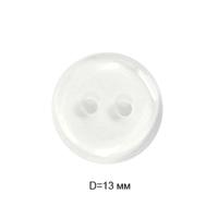 Пуговицы пластик CY 3234 20L-12,5мм,2 прок.цв.Прозрачный(уп.1000 шт)