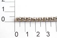 UX 0006СI цепь металл цв. nickel (упаковка 10 метров)