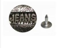 1125-20-HG Джинсовая пуговица, 20мм, цв.черный никель (упаковка 500 штук)