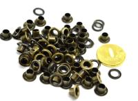 Люверсы №3 5мм нерж. Антик (уп 5000шт) NEW STAR