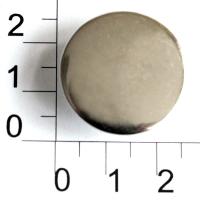 113-HG никель пуговица джинсовая 25мм (упаковка 500 штук)