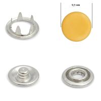Кнопка рубашечная  (закрытая) 9,5 мм - эмаль 113/1440 шт., цв. медовый