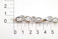 UX 003С цепь алюминий цв. silver (упаковка 10 метров)