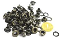 Люверсы №4 6мм нерж. Антик (уп 5000шт) NEW STAR