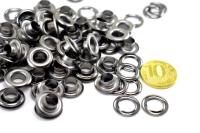 Люверсы №5 8мм нерж. Черный Никель (уп 1000шт) NEW STAR