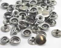 Кнопка 15мм №61 сталь цв. черный никель (уп 720шт)Strong