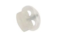 Фиксаторы для шнуров 27002 сб Цв.Прозрачные (уп.1000 шт)