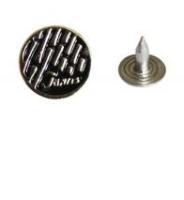 1149-10-HМ Хольнитены 10мм, цв.черный + никель (упаковка 2000 штук)