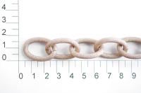 UX 013С цепь алюминий цв. dull gold (упаковка 10 метров)