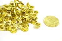 Люверсы №3 5мм нерж. Золото (уп 5000шт)NEW STAR