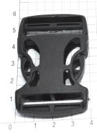 Фастекс (защелка трезубец) F030 (СКЕЛЕТ)  ш.30 мм (уп.1000 шт.) ПП цв.Черный