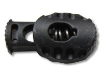 Фиксаторы для шнуров 27010 сб Цв.Прозрачные (уп.1000 шт)