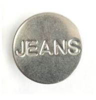 004-G никель пуговица джинсовая 17мм (упаковка 1000 штук)