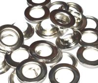 Люверсы №28 13мм нержавейка цв.Никель (уп 1000шт) NEW STAR