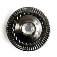 730-G черный никель пуговица джинсовая со стразом 17мм (упаковка 1000 штук)