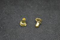 Крючок обувной штамповка арт.10006 (уп.1000шт.)золото