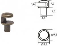 Крючок обувной литьё арт.51254 (уп.1000шт.)