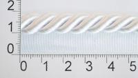 А-08-А1 (кант витой 08мм цв.белый.) уп.25м