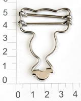 Пряжки для комбинезонаарт.0320-2169 34мм (упаковка 200 штук) никель