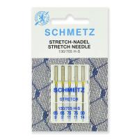 Игла SCHMETZ 130_705H-S №65(2), 75(2), 90(1) стрейч (5 шт_уп)