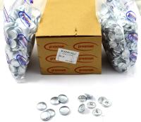 Заготовка для обтяжки пуговиц №30 (19мм) СТАЛЬ (уп 500шт) Presmak