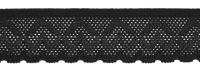 5332 черный резинка бельевая 27мм (намотка 144 ярда = 131,7 метра)