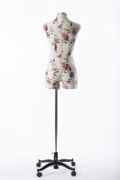 Портновский манекен Monica, Женский, р.40, цв. Цветы, на подставке 