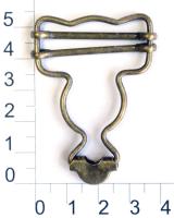 Пряжки для комбинезонаарт.0320-2169 34мм (упаковка 200 штук) антик