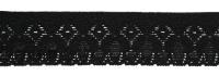 5341 черный резинка бельевая 28мм (намотка 144 ярда = 131,7 метра)