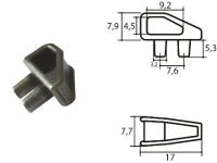 Петля обувная литьё арт.51250 (уп.1000шт.)