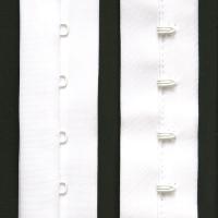 Крючки на ленте 1 ряд ширина 28мм белый (упаковка 50ярдов = 45,7метров)