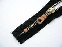 Молния Металл Т5 20 см н/р  №322 ник, (уп.100)