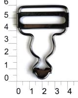 Пряжки для комбинезонаарт.0320-2008 35мм (упаковка 200 штук) черный никель