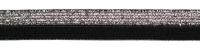 5216 черный/серебро резинка бельевая 16мм (намотка 144 ярда = 131,7 метра)