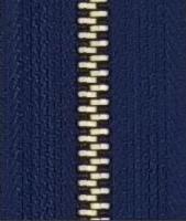 Молния Металл Т4 джинс 18 см №330 синий., зв. никель (уп.100)