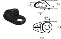Петля обувная литьё арт.50331 (уп.1000шт.)