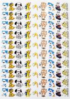 Термотрансфер аппликация 45см*60см HS1211W25456-90 (лист 90 штук)