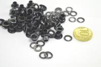 Розн.уп. Люверсы №3 5мм НЕРЖ оксид (уп 50 шт)