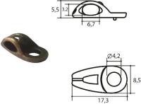 Петля обувная литьё арт.50297 (уп.1000шт.)