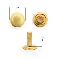 Хольнитены 7*7 золото (упак.2000шт.) New Star