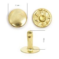Хольнитены сталь New Star №123 11х10 (10мм) цв. золото уп. 1000шт